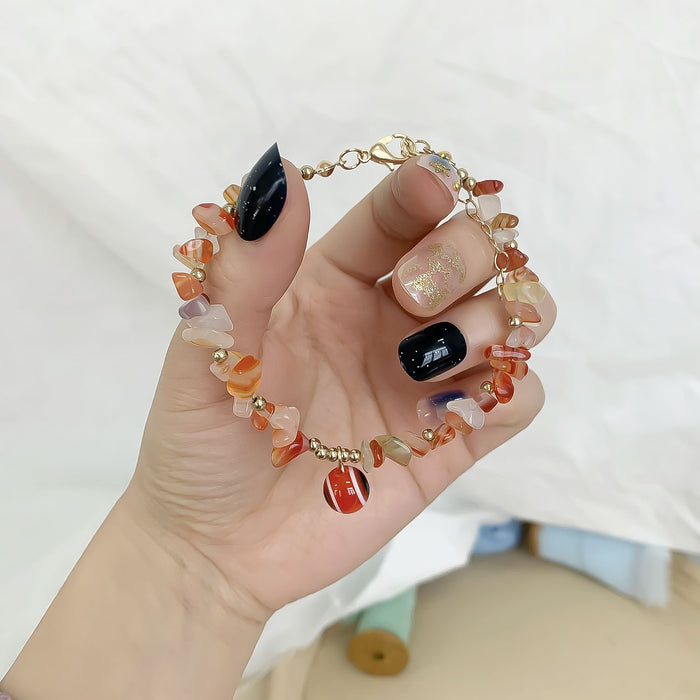 Wholesale Stone Bracelet Personalized Stone Eye Devil' s Eye Lobster Buckle Bracelet