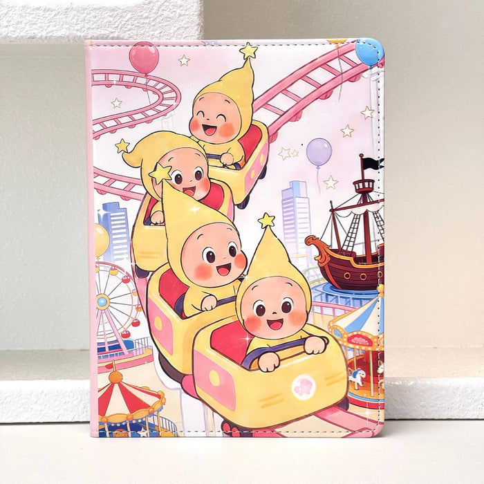 Wholesale A5 Soft Faux Leather Star Print Notebook Full Color Pages Diary