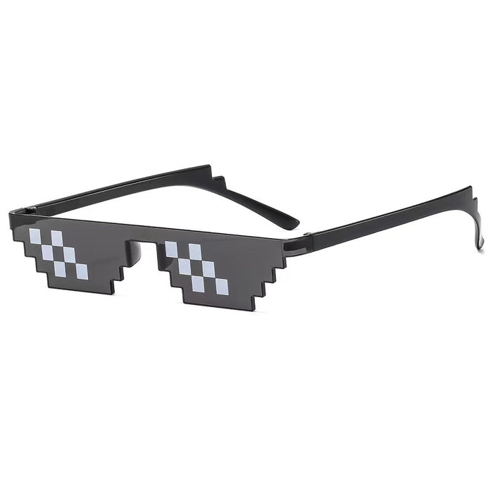Wholesale Personalized mosaic glasses, funny sunglasses, party pixel glasses