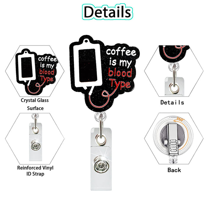 Wholesale Acrylic Rainbow Coffee Cup Infusion Bag Scroll Keychain JDC-KC-ZhuoJin007