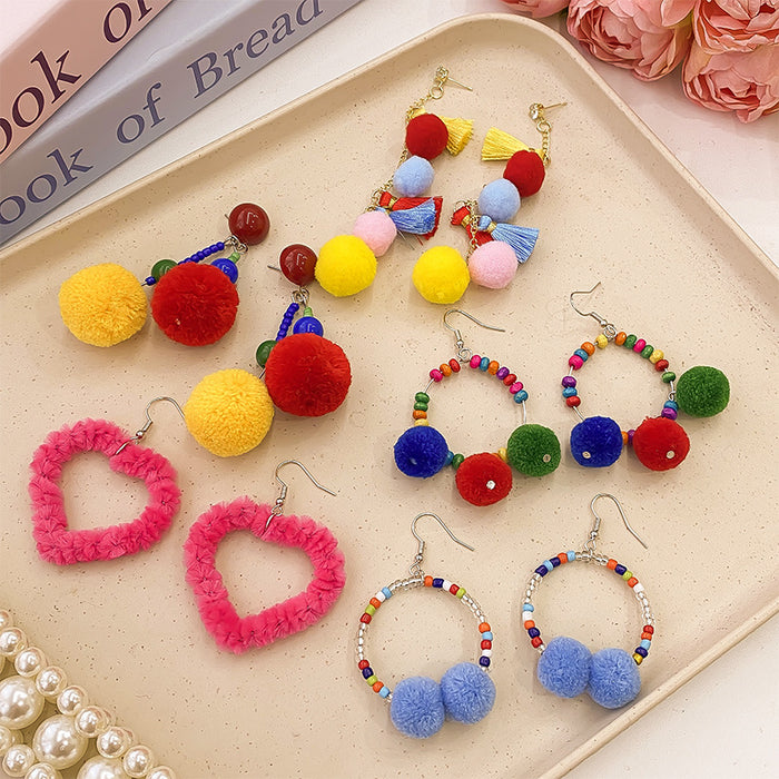 Wholesale  Cartoon  Tassel Earrings Earrings Earrings