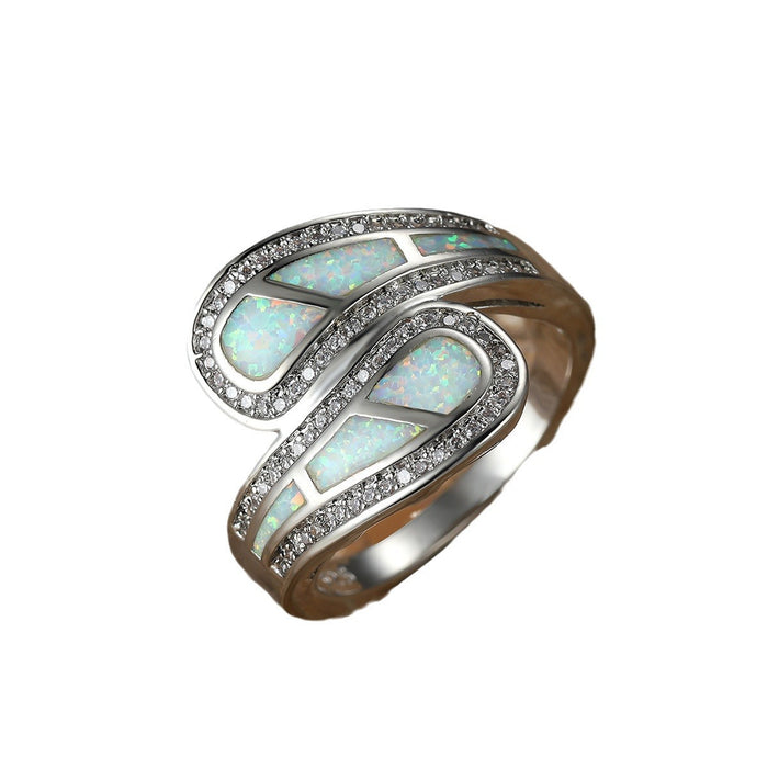 Wholesale Platinum Double Tail Ring