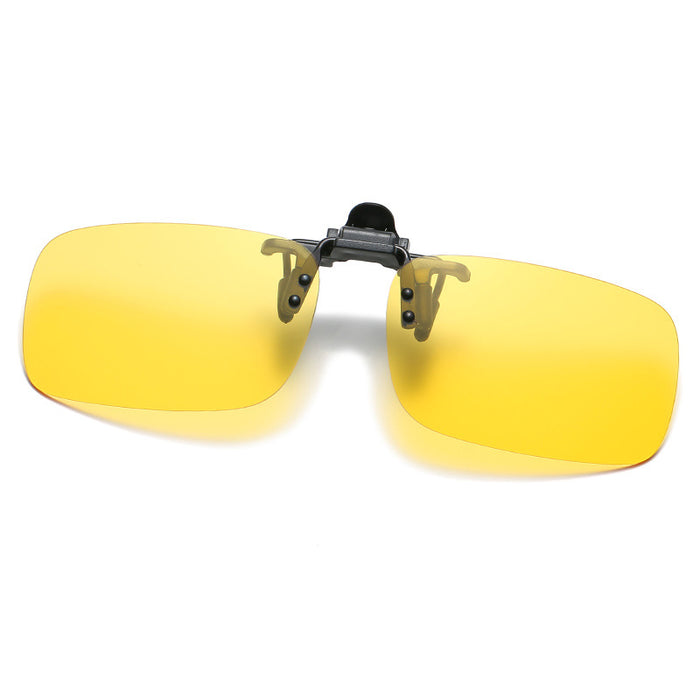 Wholesale toad sunglasses clip driver sunglasses night vision goggles can turn up myopia glasses clip