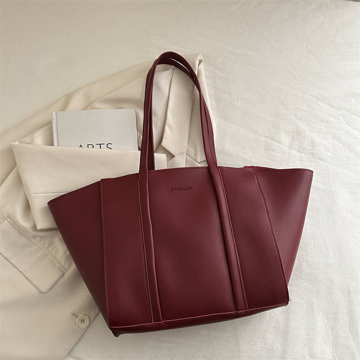 Wholesale Large-Capacity Retro Casual Simple Shoulder Bags