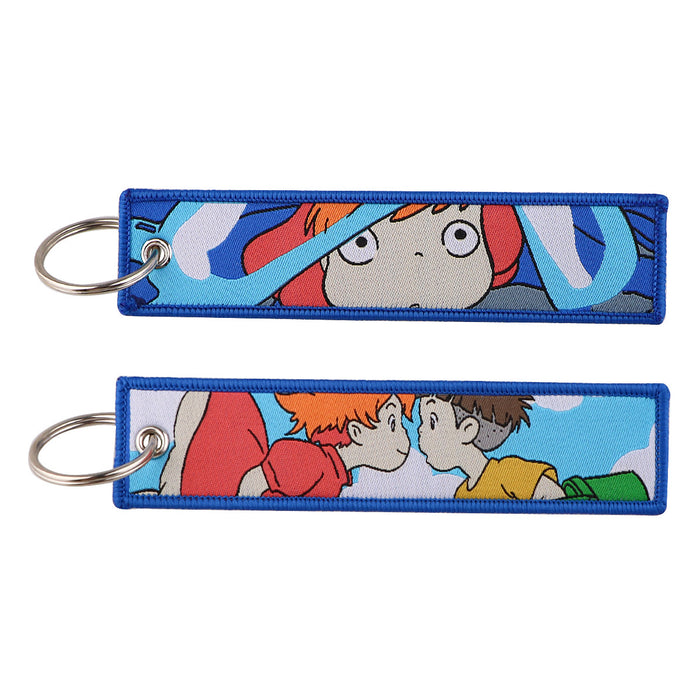 Wholesale Cartoon Woven Keychain  Animation Pendant