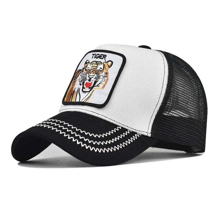 Wholesale Animal Embroidered Mesh Baseball Cap JDC-FH-ErXu002