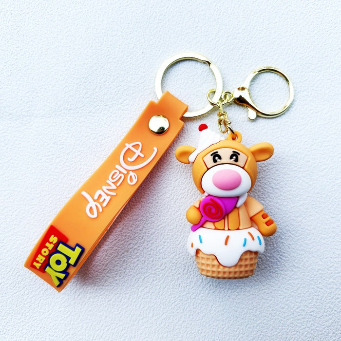 Wholesale PVC Cartoon Doll Keychain JDC-KC-ChuC059