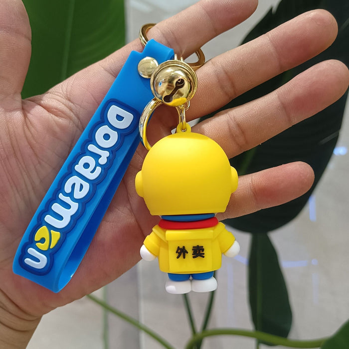 Wholesale Cartoon Silicone Anime Keychain JDC-KC-YiChang030