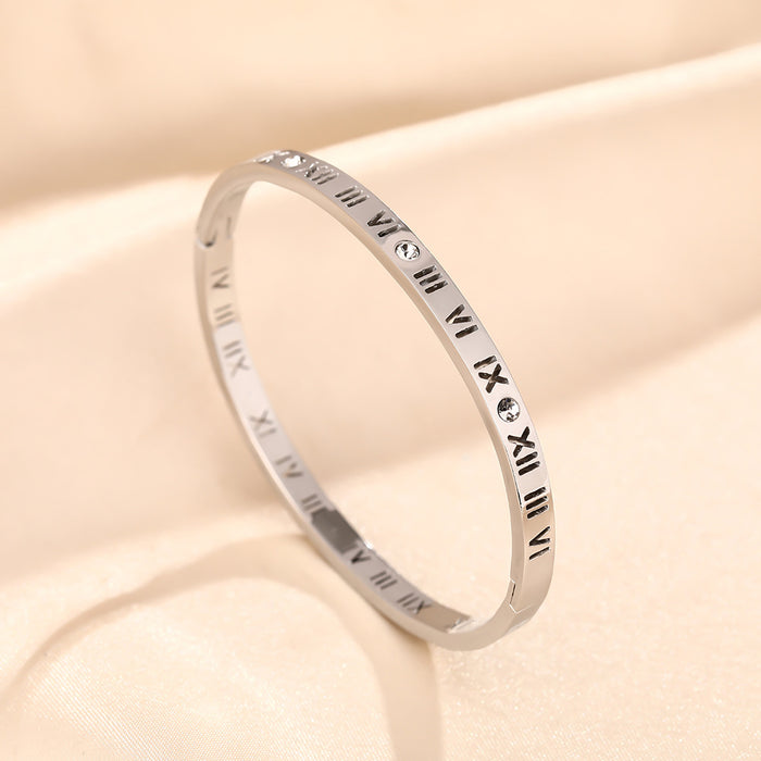 Wholesale Personalized Titanium Steel Bracelet JDC-BT-YinY022