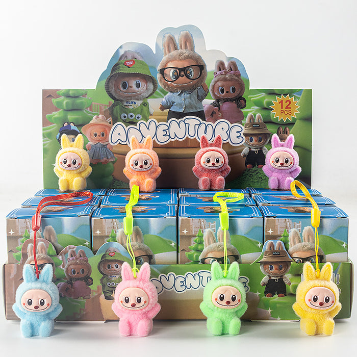 Wholesale 12pcs Doll Random doll toy cute flocking doll