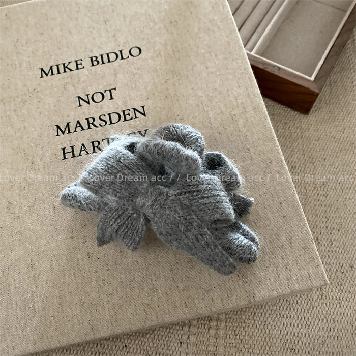 Wholesale Black Polo Dot Pink Five-pointed Star Bow Hairpin  Grab Clip Shark Clip Hair Accessories