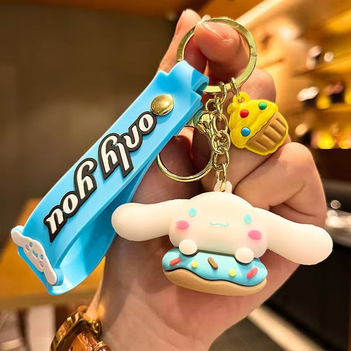 Wholesale Cartoon Doll 3D Rubber Keychain JDC-KC-Tingm083