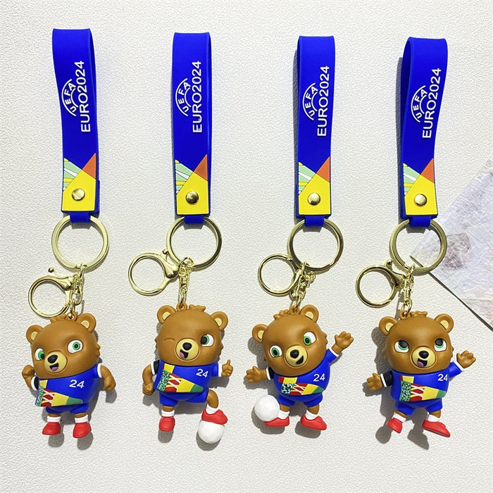 Wholesale PVC Cartoon Doll Keychain JDC-KC-WuYi265