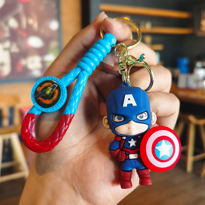 Wholesale Cartoon Doll Rubber Keychain JDC-KC-Tingm014