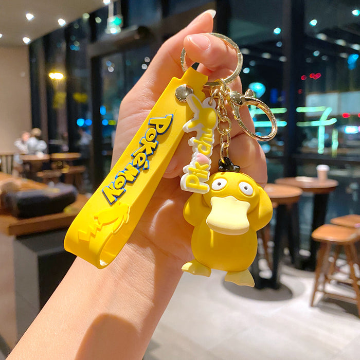 Wholesale Drip Glue Cartoon Doll Keychain JDC-KC-Gongz049