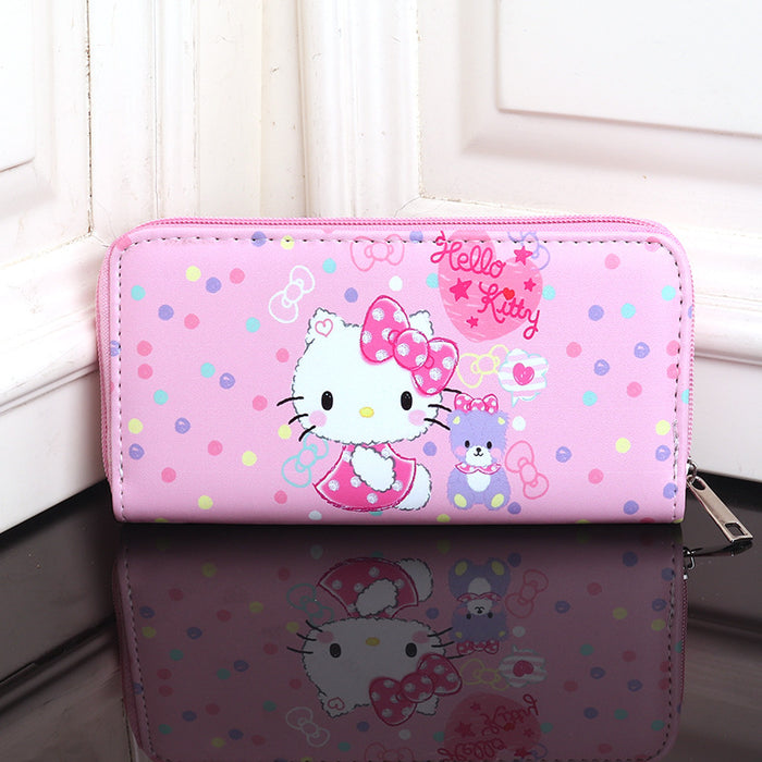 Wholesale cartoon cute adorable storage wallet children's fresh sweet girl coin purse