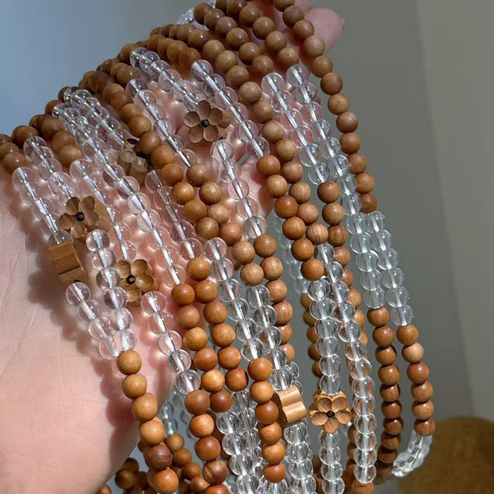 Wholesale White crystal double circle bracelet, bracelet, bracelet, jewelry plate, fashionable accessories for playing