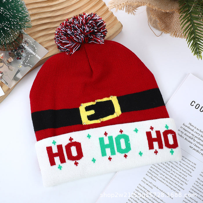 Wholesale Fashion Jacquard Woolen Hat Cold-Proof  Hat