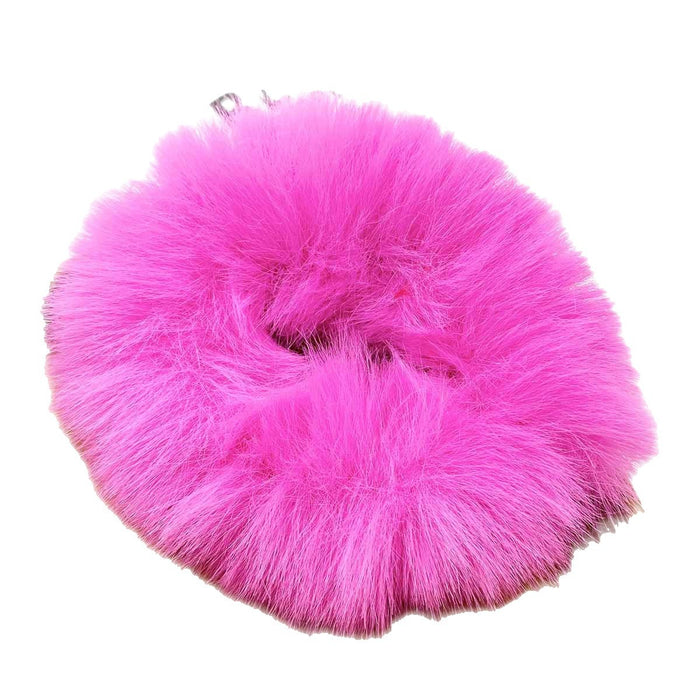 Wholesale 10pcs Simple f hair tie solid color fuzzy Hair Scrunchies