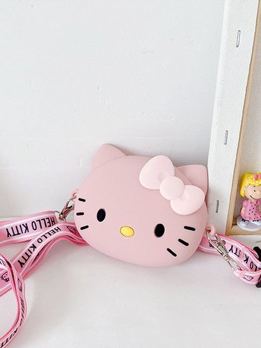Wholesale Children' s Crossbody Bag Silicone Coin Purse Mini Wallet