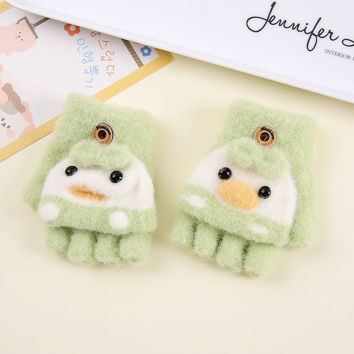 Wholesale Baby' s Gloves  Finger Flip Cover