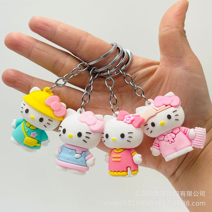 Wholesale PVC Cartoon Doll Keychain JDC-KC-XiangY057