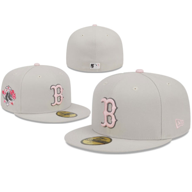 Wholesale Football fully enclosed large head circumference baseball cap outdoor non-adjustable flat brim hat