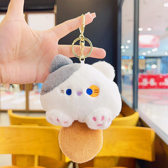 Wholesale Cute Cartoon Keychain School Bag Pendant Doll Gift Net Red Bag Pendant Doll Plush Keychain JDC-KC-YD092