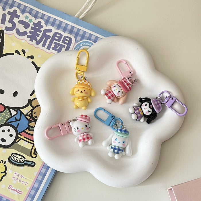 Wholesale Plastic Cute Cartoon Keychain JDC-KC-ZhiX003