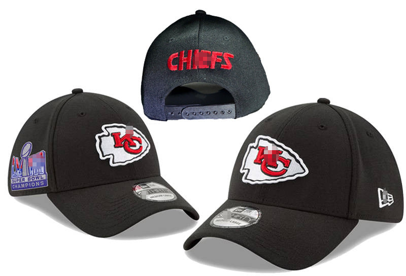 Wholesale Football Caps Embroidered Peaked Caps Outdoor Sun Protection Caps American Hip-Hop Flat-Brimmed Hats