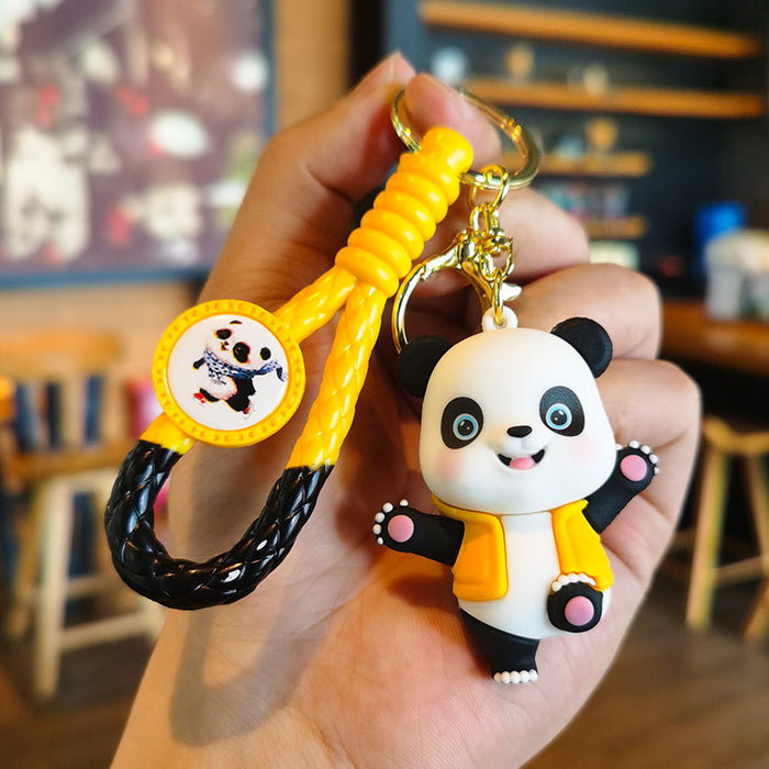 Wholesale Silicone Cartoon Doll Keychain JDC-KC-Tingm152