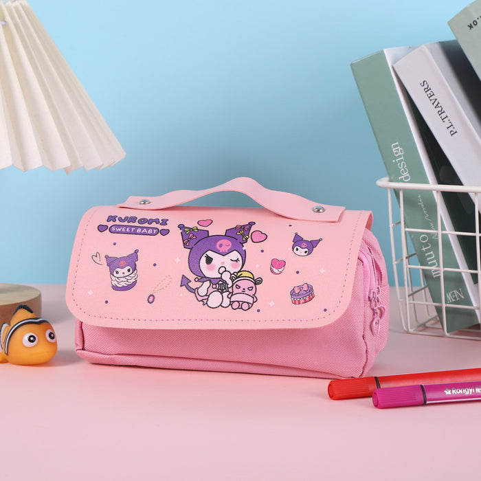 Wholesale Cartoon Large Capacity Pencil Case