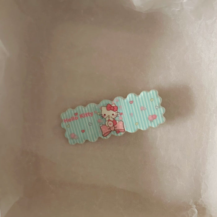 Wholesale Cute Wave Long Cat Hairpin Sweet and High-value Girl' s Side Duckbill Hairpin Hair Accessories Hair Accessories