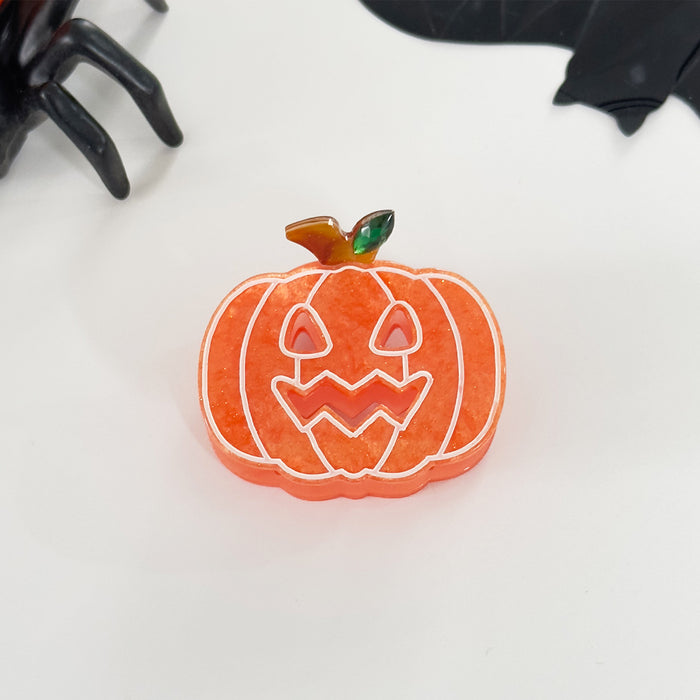 Wholesale  Hairpin Witch Hat Grabber Cat Bat Hair Grabber Ghost Funny Pumpkin Ponytail Hairpin Hair Accessories