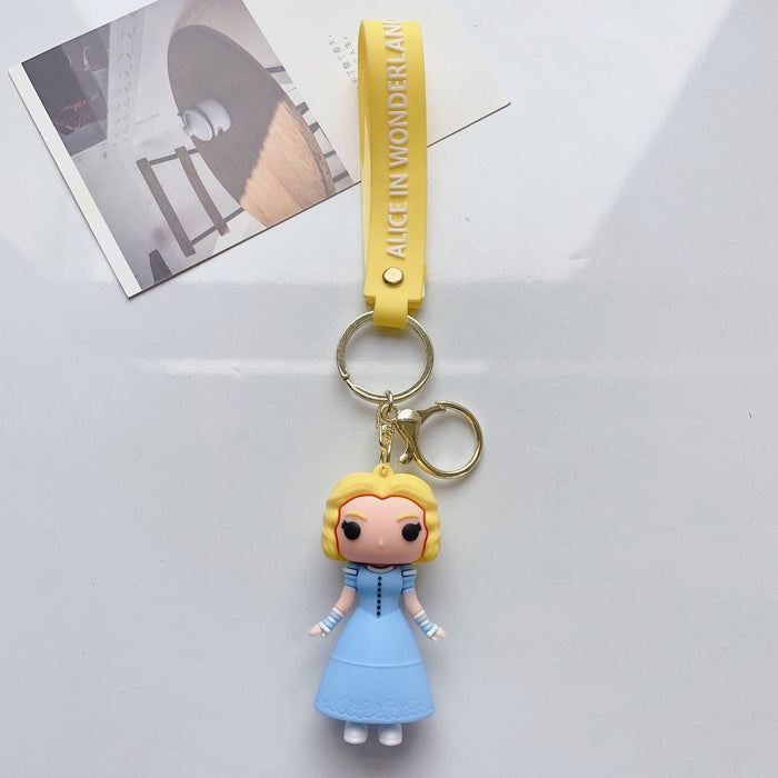 Wholesale Cute Cartoon PVC Doll Keychains (F) JDC-KC-JuShu019