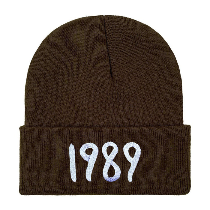 Wholesale 1989 Embroidery Knitted Wool Hat JDC-FH-Shengn011