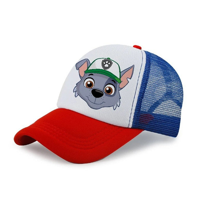 Wholesale Cartoon Character Ball Cap Mesh Breathable Dome  Sports Hat
