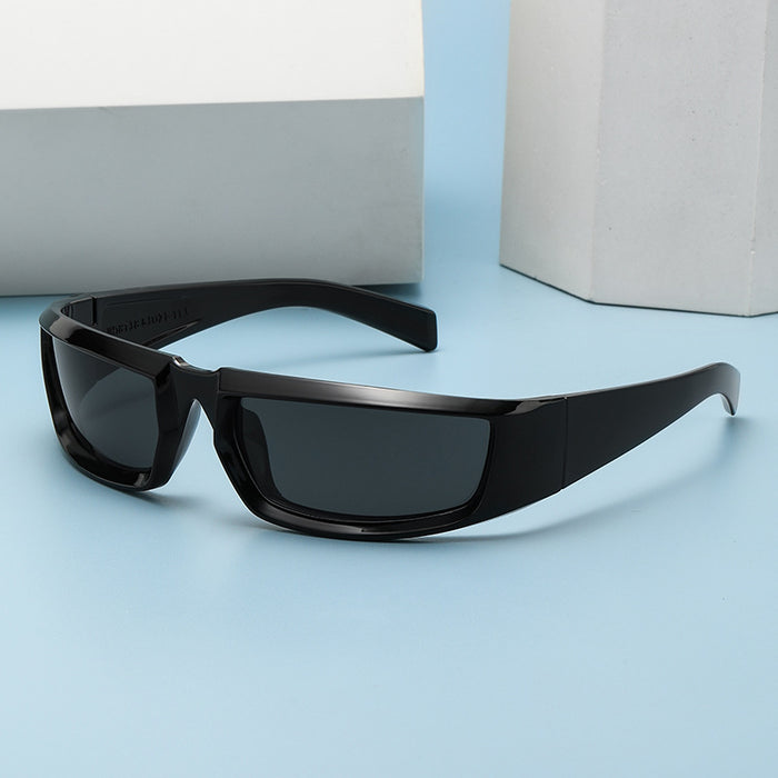 Wholesale Future Sunglasses New Punk Style Cycling Glasses Concave Shaped Sunglasses