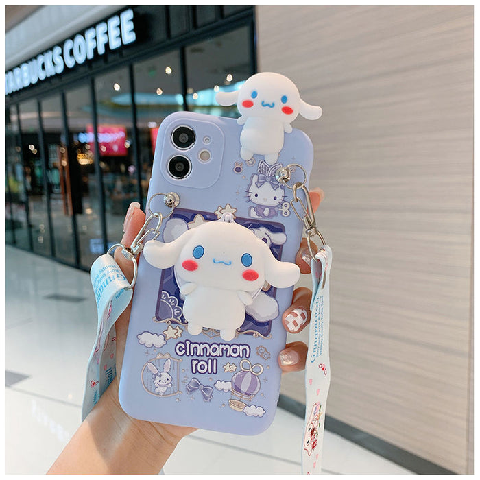 Wholesale Three-dimensional Silicone Cartoon Mobile Phone Case (S) JDC-PC-Longt004