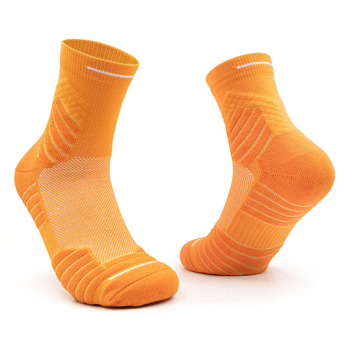 Wholesale Basketball socks, mid tube, high rise, professional practical, towel bottom, training, sports socks