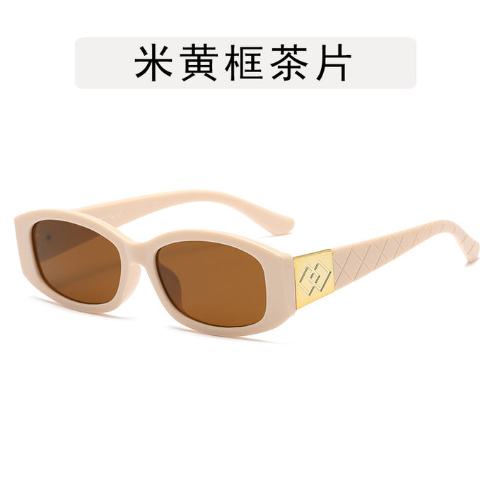 Wholesale Retro small frame sunglasses, fashionable and high-end sunglasses, sunscreen glasses