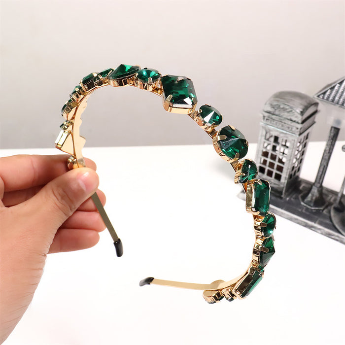 Wholesale Crystal Wide Edge Headband JDC-HD-ZC020