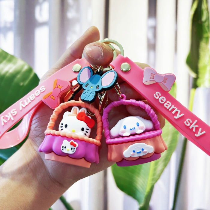 Wholesale PVC Cartoon Doll Keychain JDC-KC-WuYi123