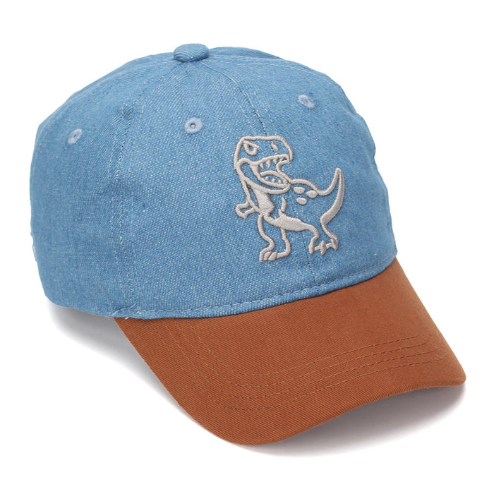 Wholesale Trendy Kids Dinosaur Embroidery Baseball Cap Sun Hat for Outdoor Casual