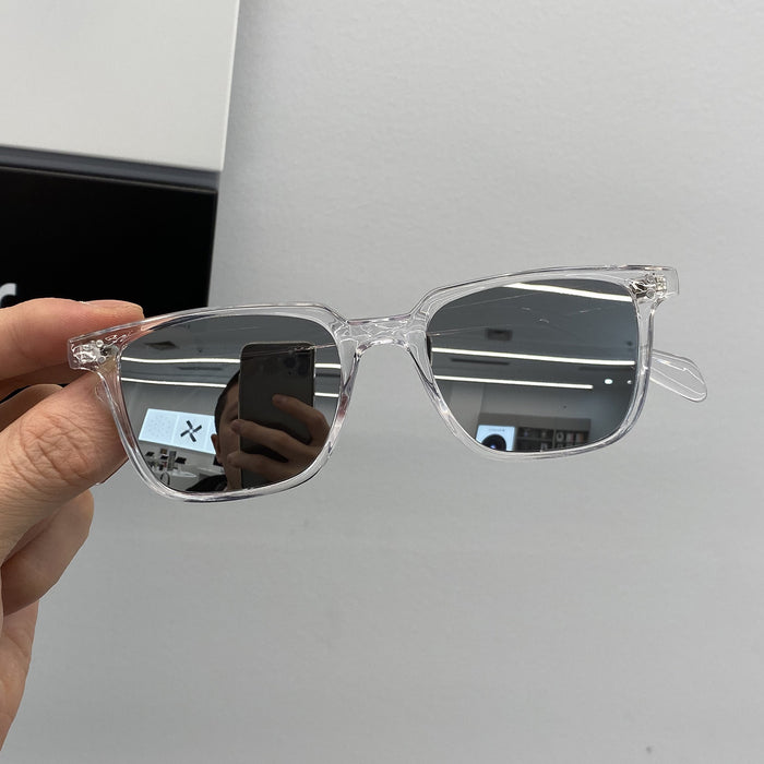 Wholesale Small Box Personalized Retro New Sunglasses for Men's Trendy Round Face, No Makeup, Slimming Glasses