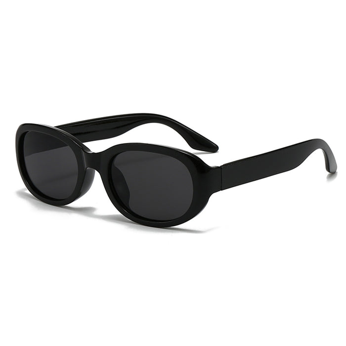 Wholesale Retro American small frame oval sunglasses, new high-end UV resistant sunglasses