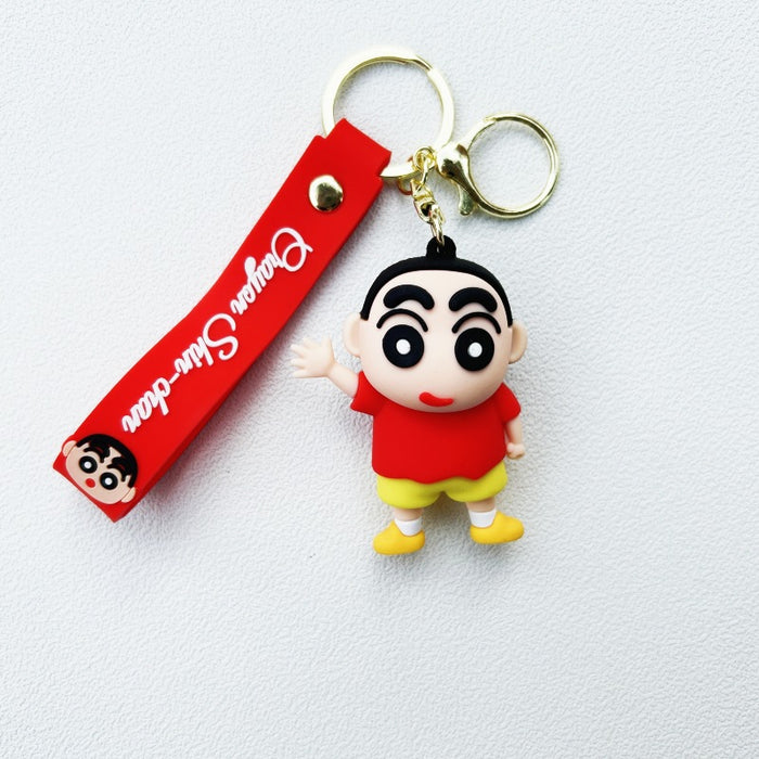 Wholesale PVC Cute Cartoon Doll Keychain JDC-KC-WuYi070