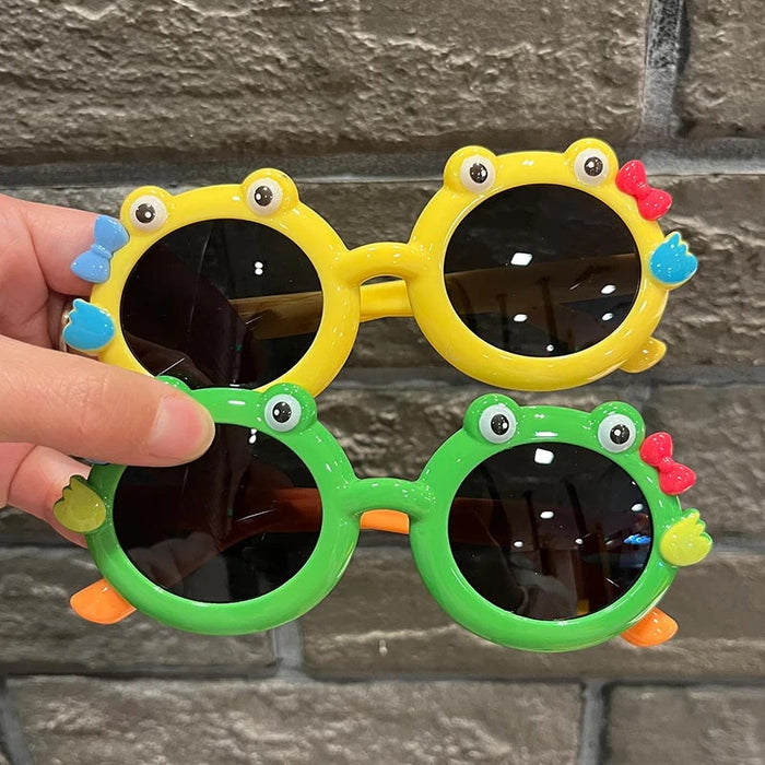 Wholesale Children's Sunglasses Fashion Sunglasses Sunscreen UV Protection Silicone Soft Frame Polarized Goggles