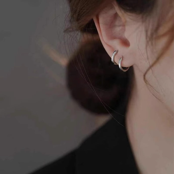 Wholesale Ear loops, ear bone nails, niche high-end sensory rings, circle earrings, ear buckles, earrings