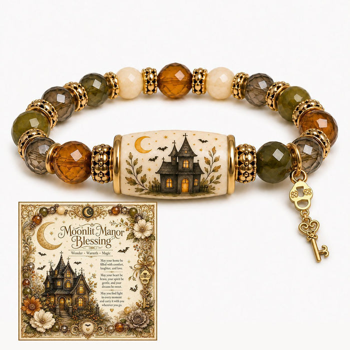 Wholesale  Ghost Black Cat Pumpkin Crystal Bead Elastic Bracelet Unisex Fashion Jewelry Accessory For Party Gift Boutique Resale